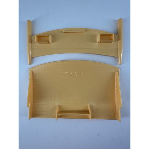 1998 Mattel Barbie Yellow Bed Headboard and Footboard Replacement Parts - Picture 5 of 7